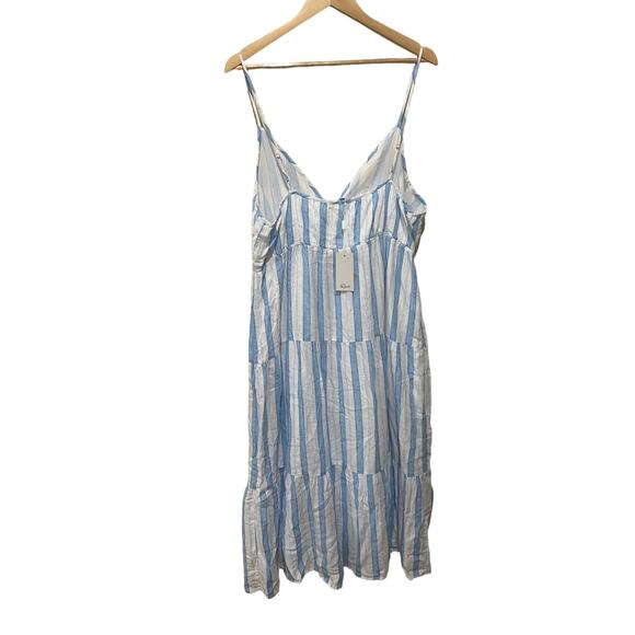 Rails Avril Dress Gibson Stripe Size Large - Picture 9 of 9
